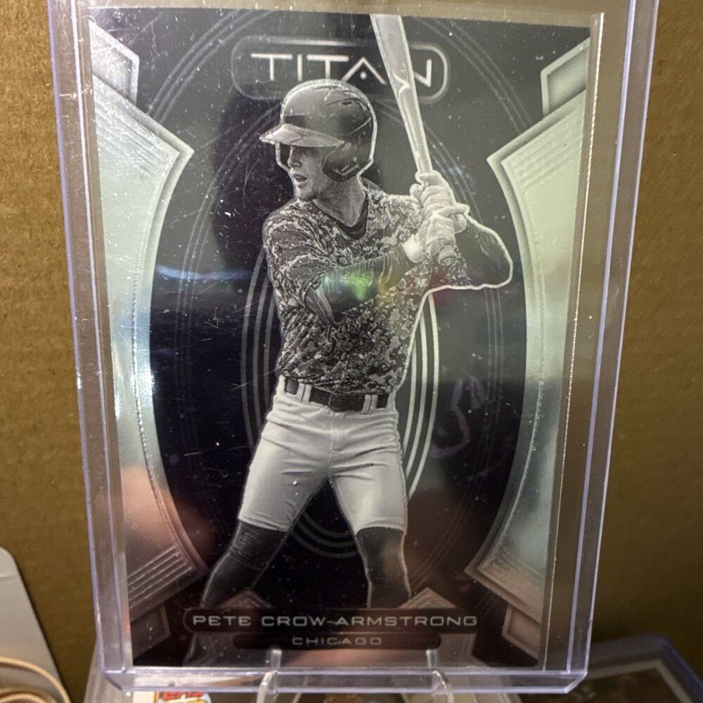 Panini 2023 Chronicles Titan Insert Pete Crow-Armstrong RC #1 Chicago Cubs